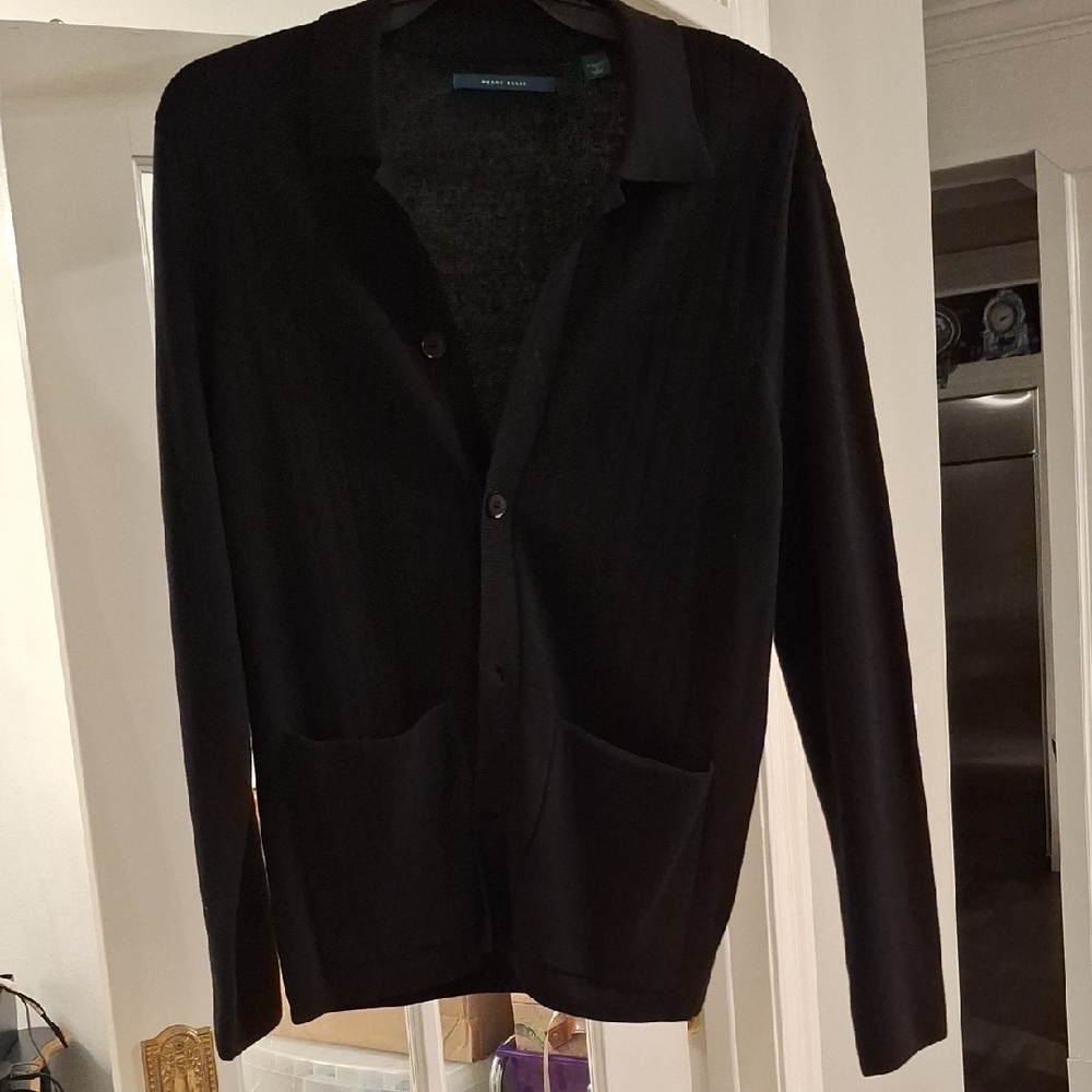 Perry Ellis Black Knit Sweater